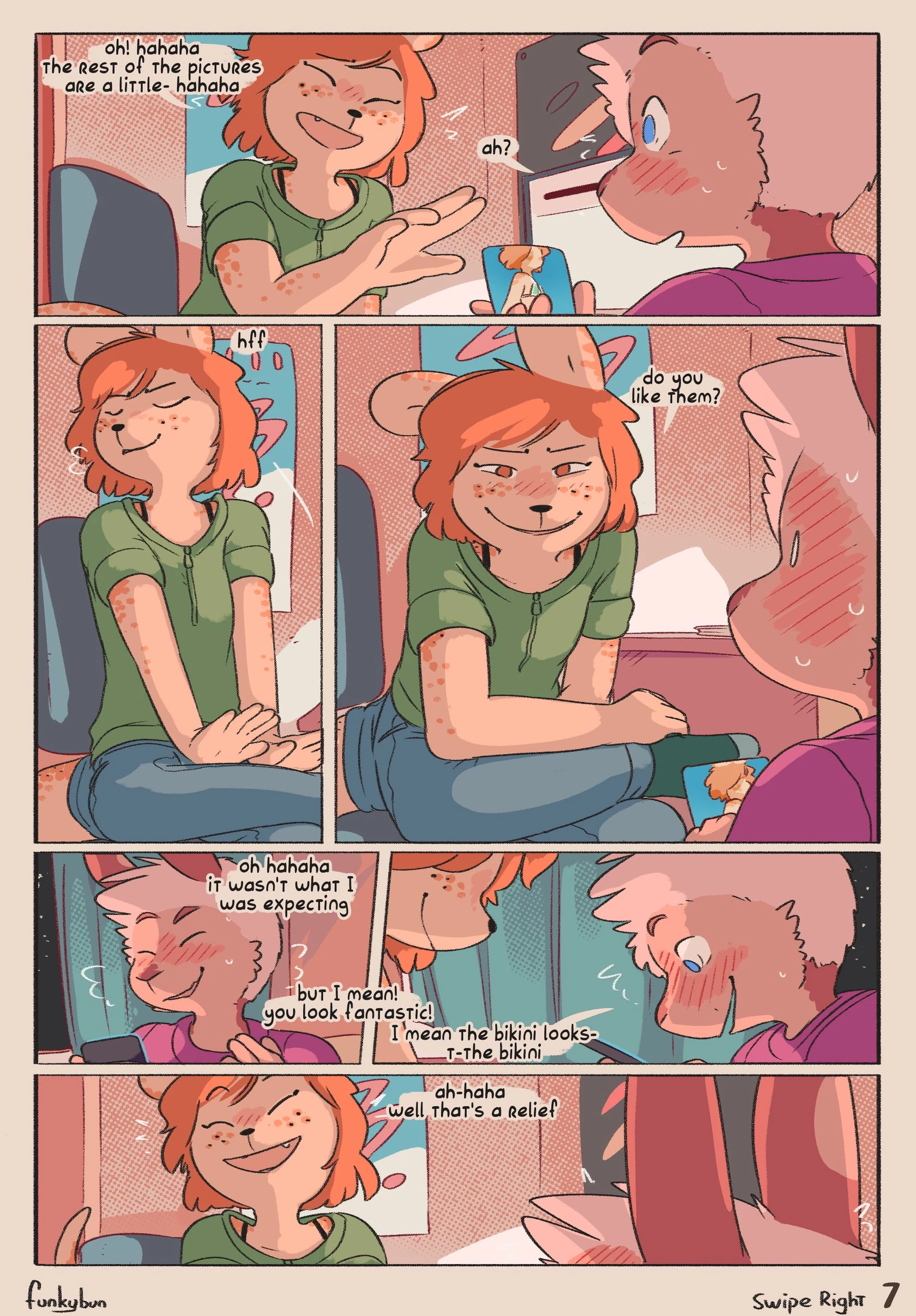 “Swipe Right” Chapter 7, page 1