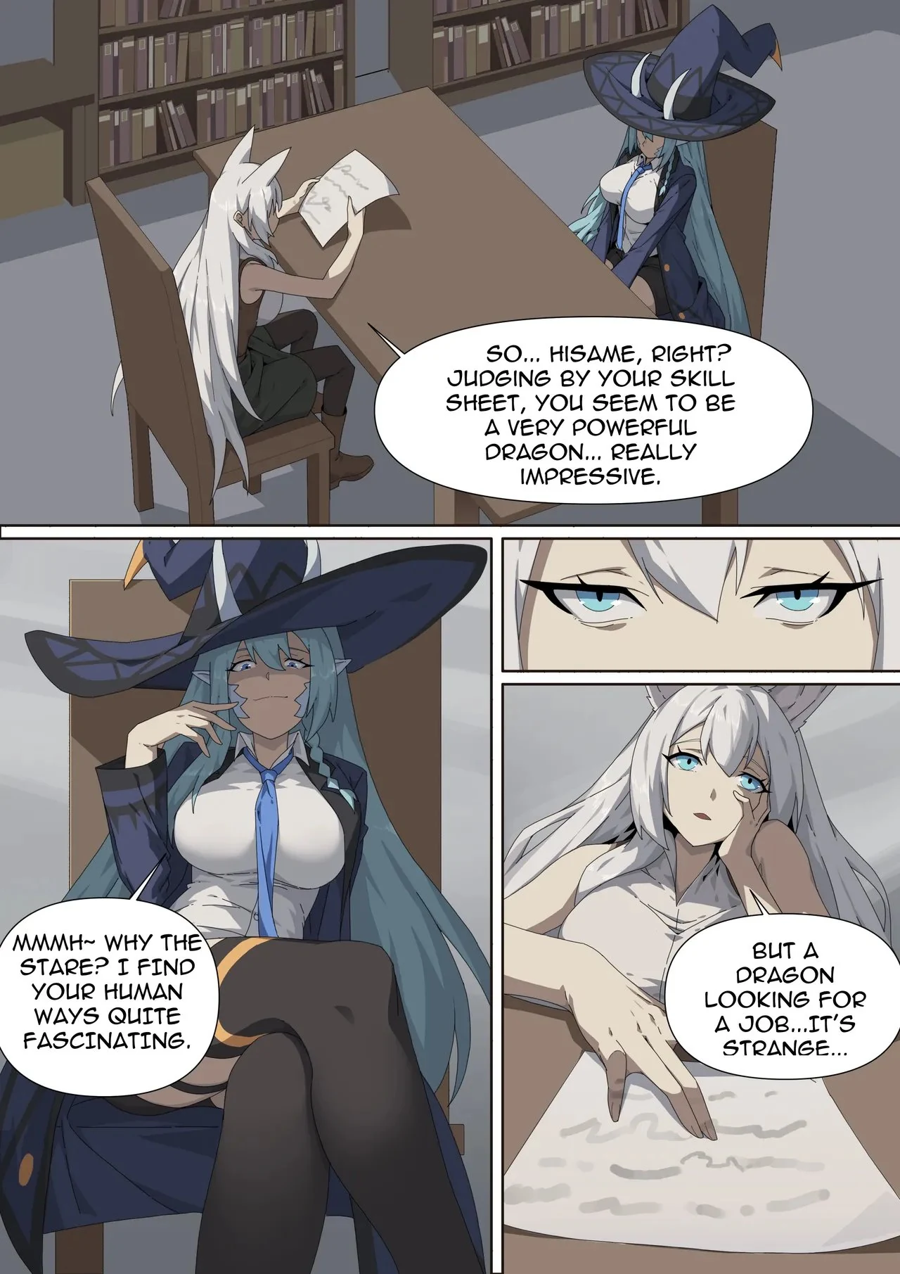“Marie’s Misfortunes III” Chapter 2, page 1