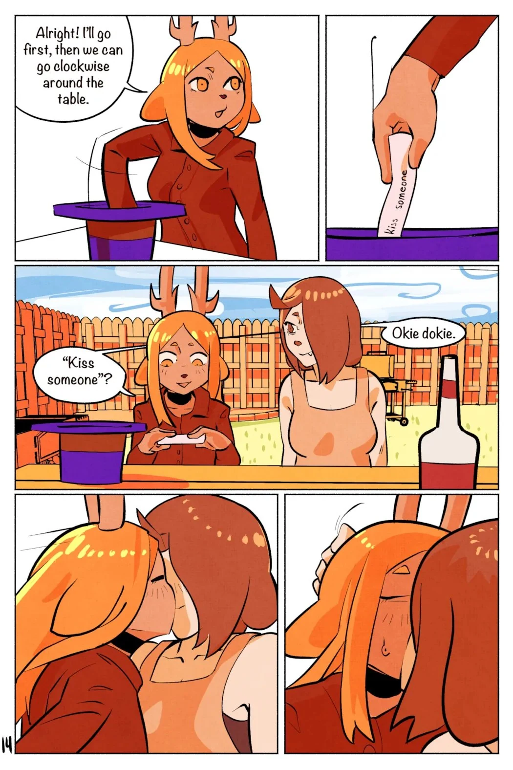 “Meat and Buns” Chapter 14, page 1