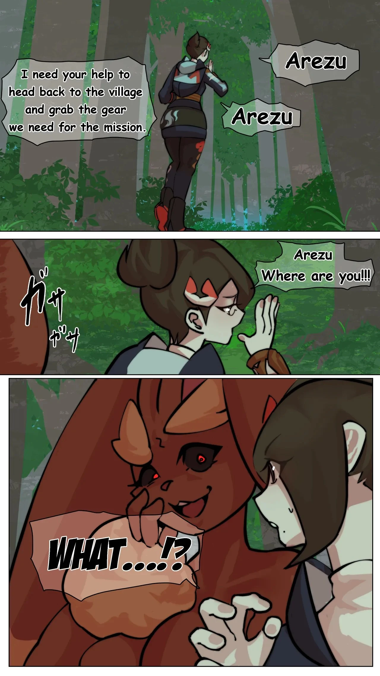 “Curse of the Alpha Pokemon 2 (WIP)” Chapter 17, page 1