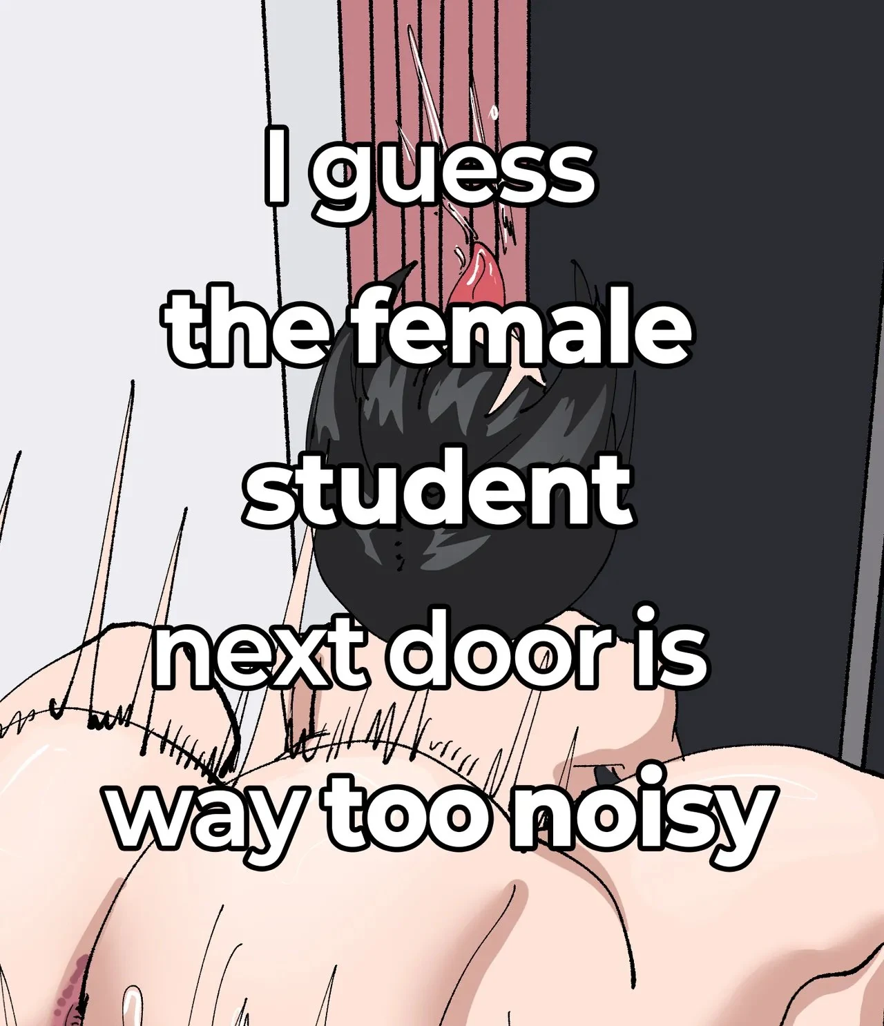 “Futa Girl Next Door Is Too Loud” Chapter 10, page 1