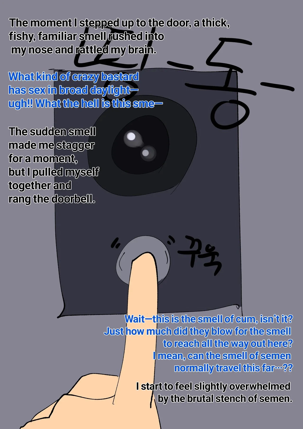 “Futa Girl Next Door Is Too Loud” Chapter 3, page 1