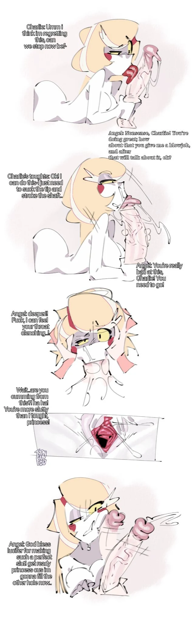 “Vaggie’s NTR (WIP)” Chapter 2, page 1