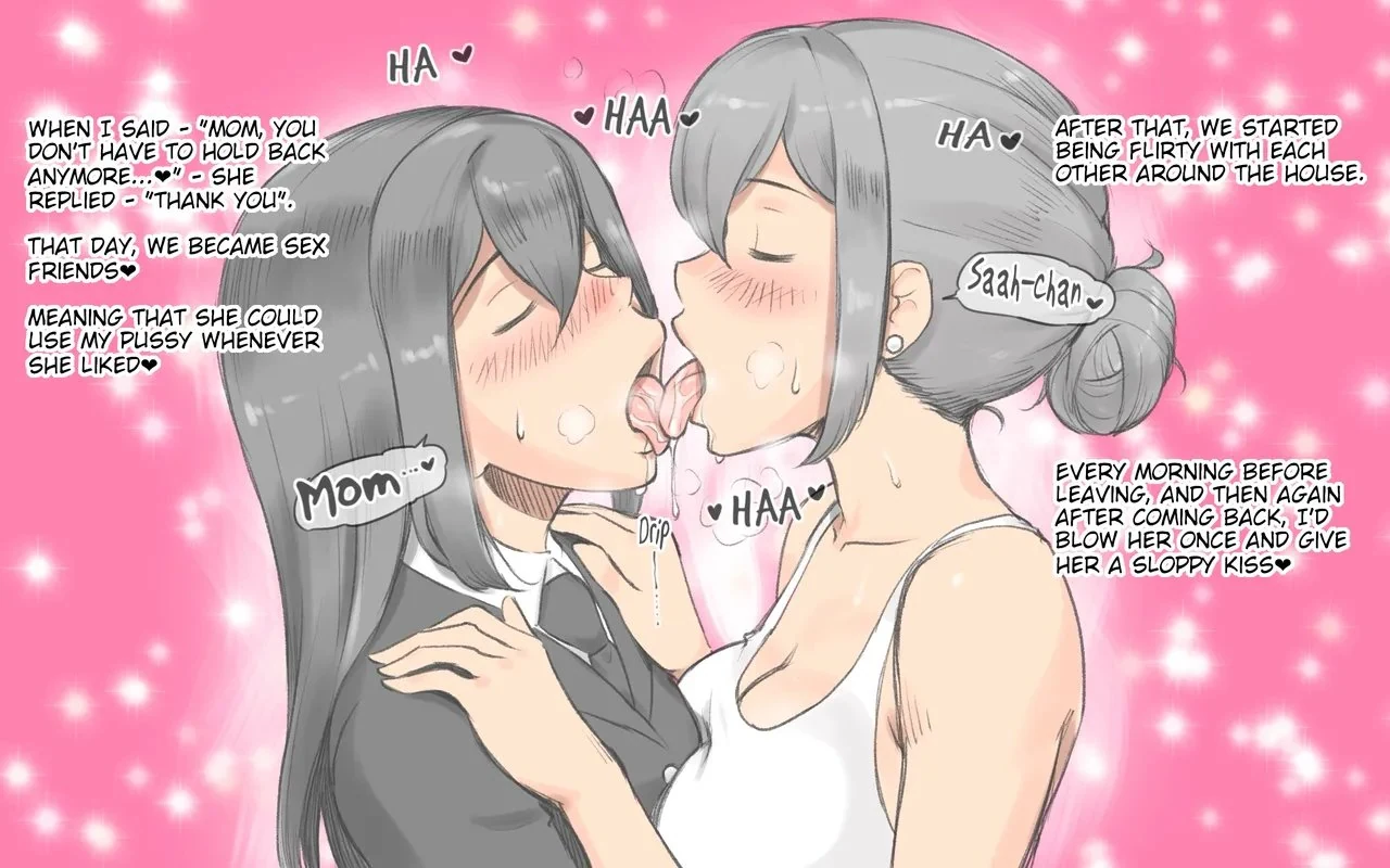 “Futanari Kansenshou ~ Haha to Musume no Aiyoku Seikatsu | Futanari Virus ~ The Horny Life of Mother and Daughter” Chapter 16, page 1