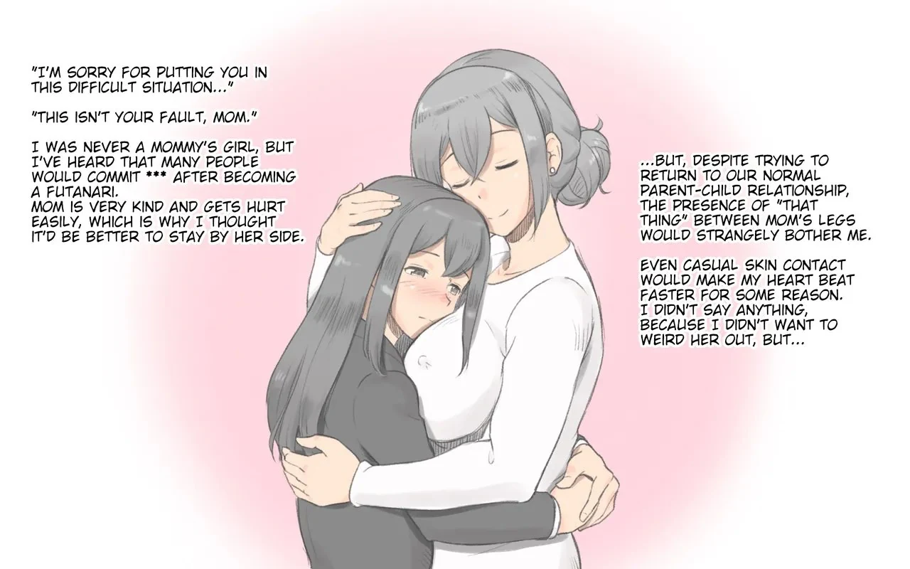 “Futanari Kansenshou ~ Haha to Musume no Aiyoku Seikatsu | Futanari Virus ~ The Horny Life of Mother and Daughter” Chapter 4, page 1
