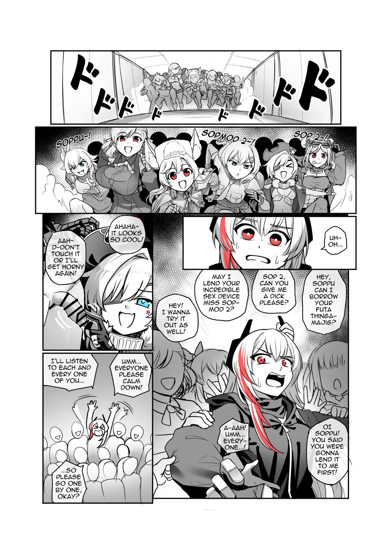 “[Hawkkun] SOFMOD 2” Chapter 40, page 1