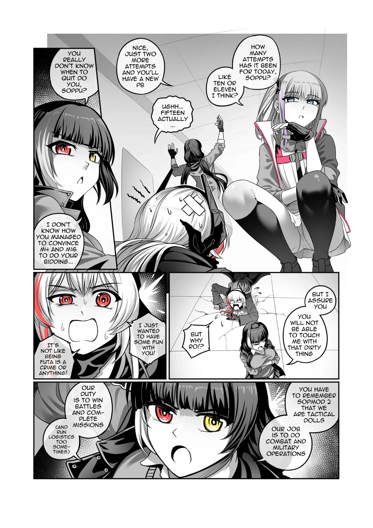 “[Hawkkun] SOFMOD 2” Chapter 6, page 1