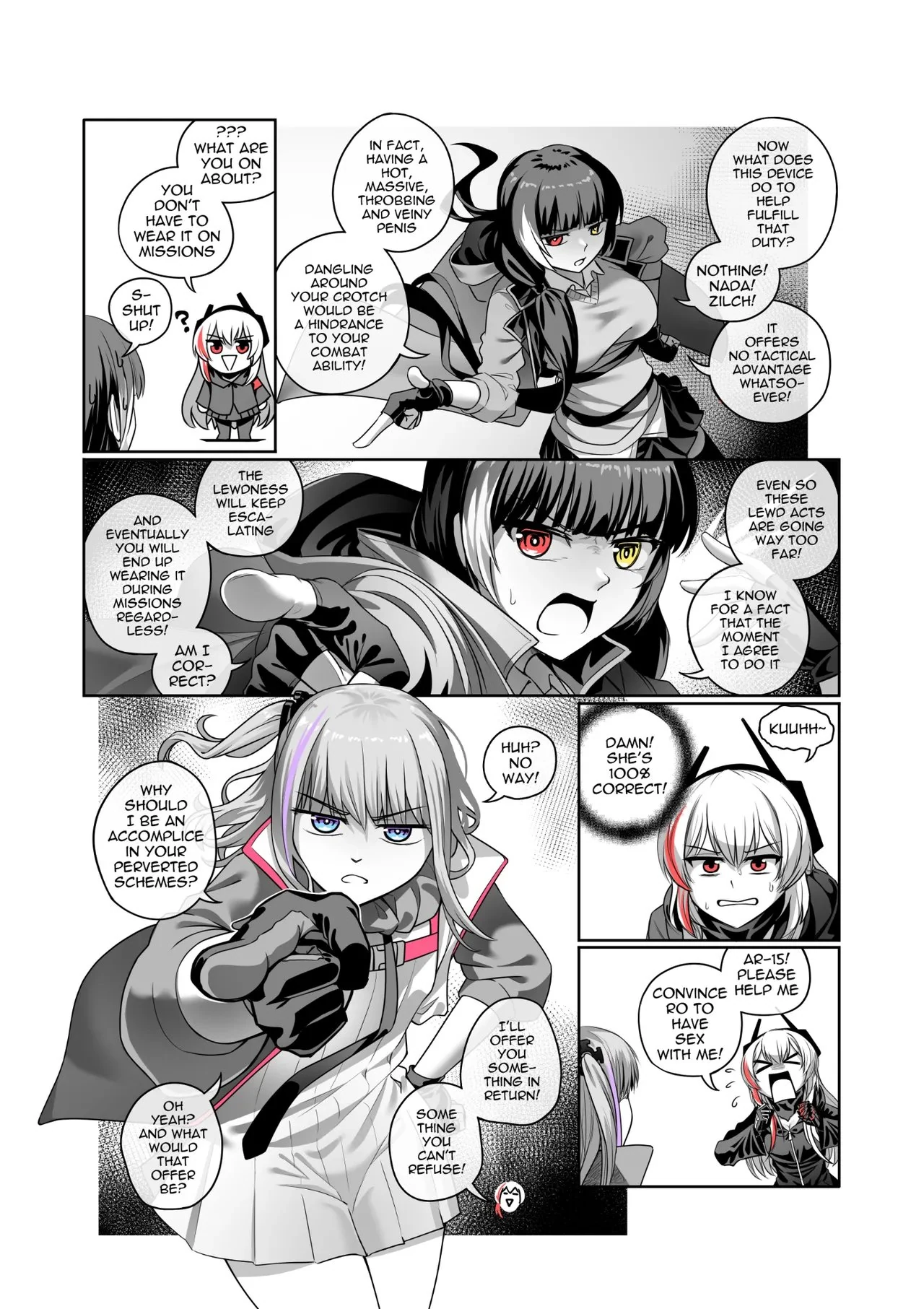 “[Hawkkun] SOFMOD 2” Chapter 7, page 1