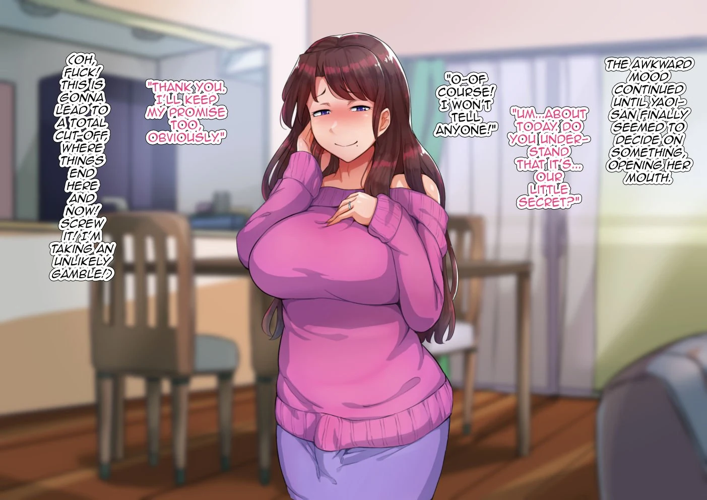“Saotsuki Hitozuma to no Tsukiaikata” Chapter 29, page 1