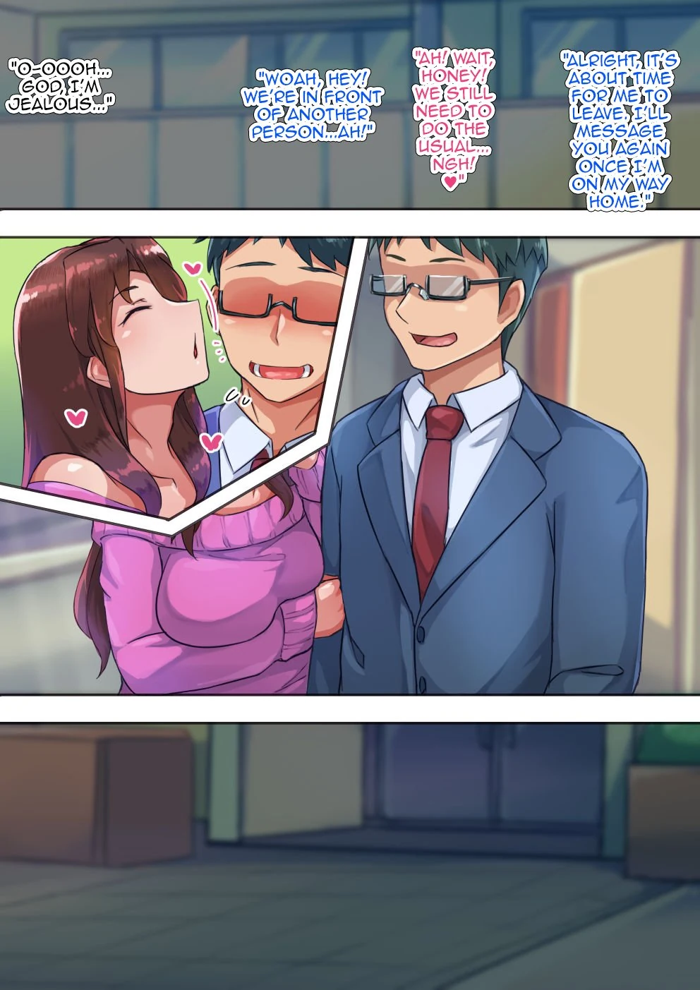 “Saotsuki Hitozuma to no Tsukiaikata” Chapter 6, page 1