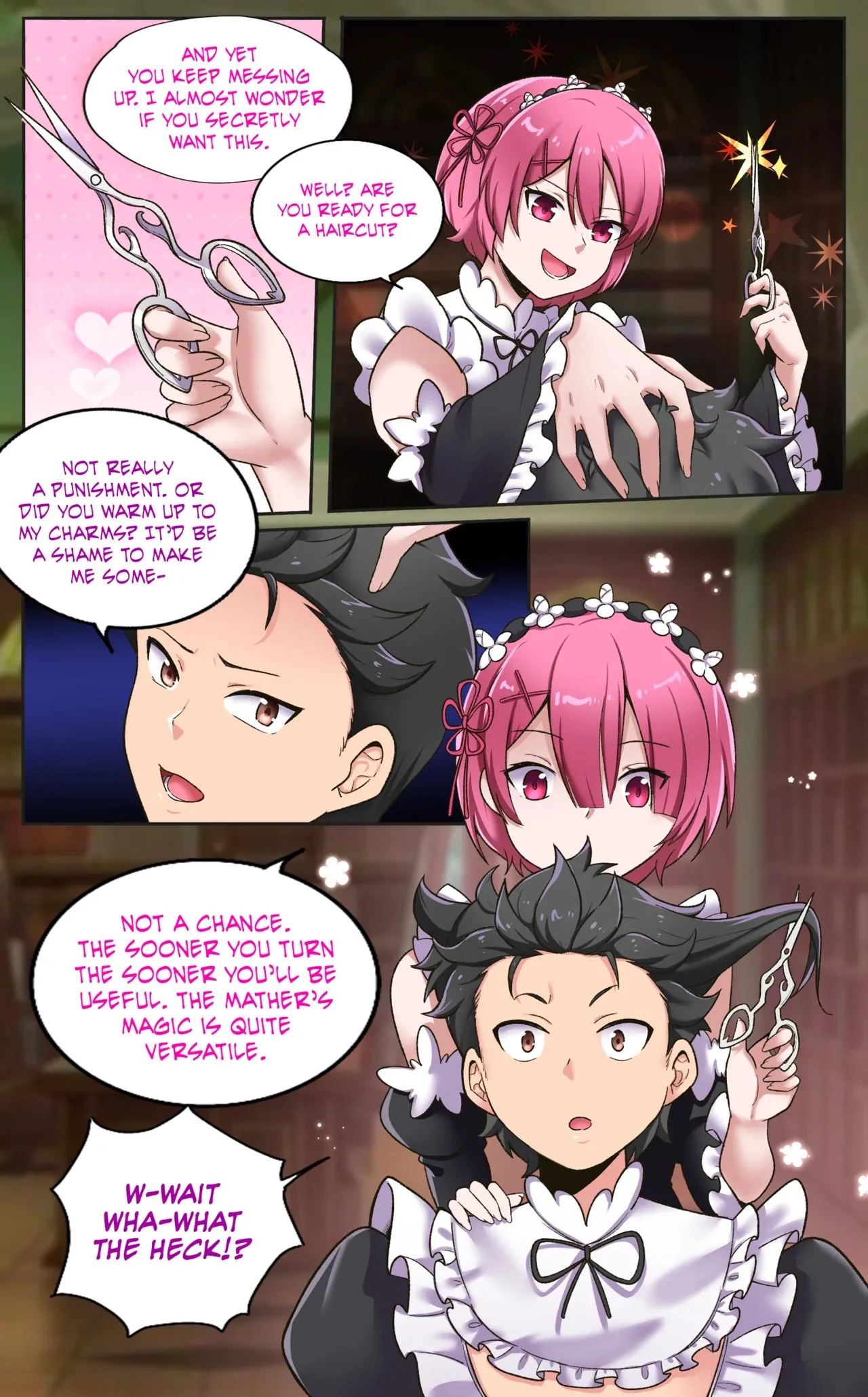 “Re:Zero Maid My Days (WIP)” Chapter 12, page 1