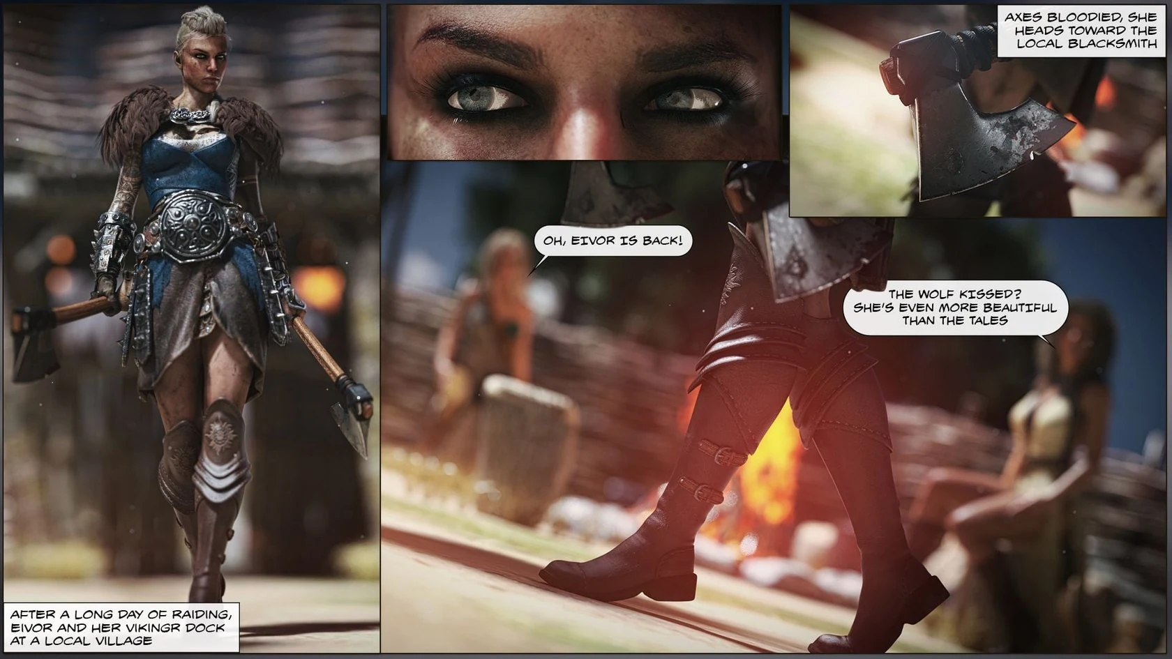 “Assassin’s Seed: Forge Of Lust (Assassin’s Creed) [Forged3DX]” Chapter 2, page 1
