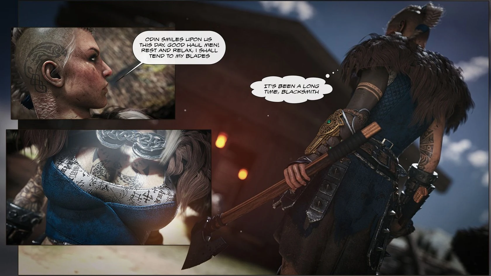 “Assassin’s Seed: Forge Of Lust (Assassin’s Creed) [Forged3DX]” Chapter 3, page 1