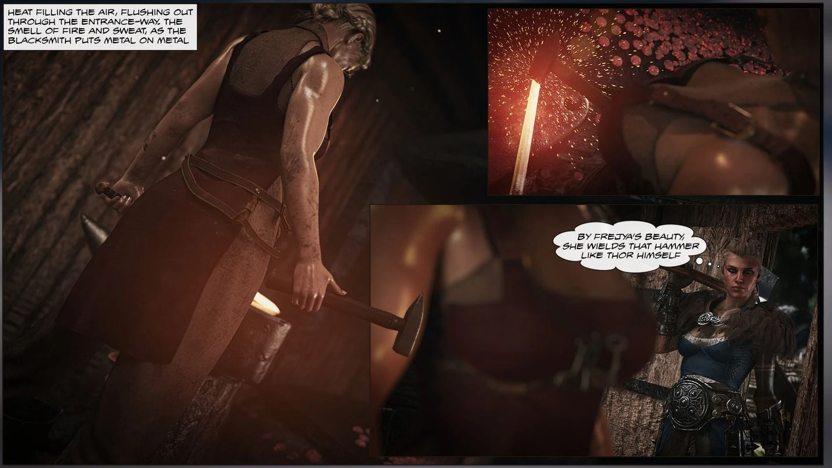 “Assassin’s Seed: Forge Of Lust (Assassin’s Creed) [Forged3DX]” Chapter 4, page 1