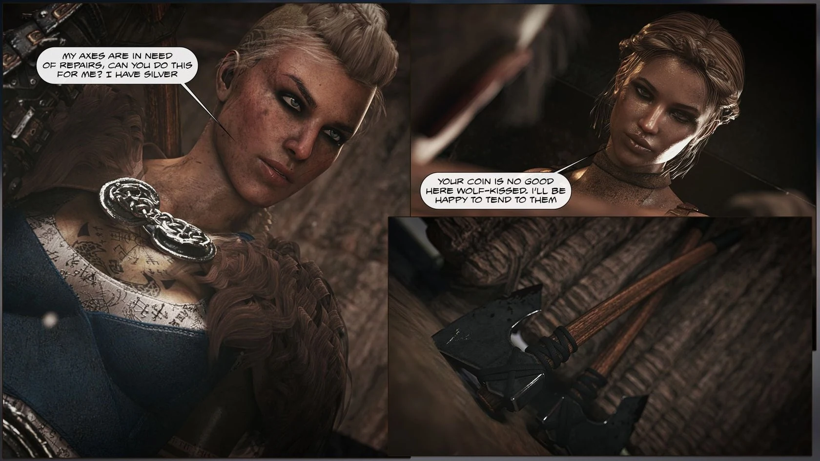 “Assassin’s Seed: Forge Of Lust (Assassin’s Creed) [Forged3DX]” Chapter 6, page 1