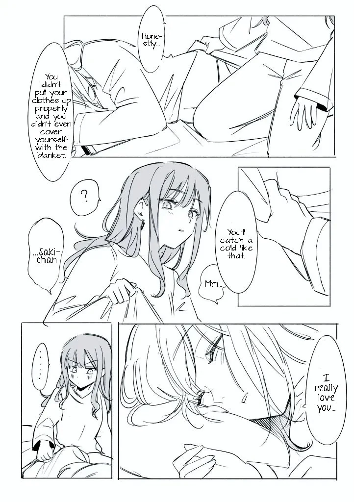 “Futa SakiHatsu Twitter Short” Chapter 2, page 1