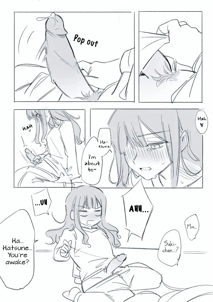 “Futa SakiHatsu Twitter Short” Chapter 6, page 1