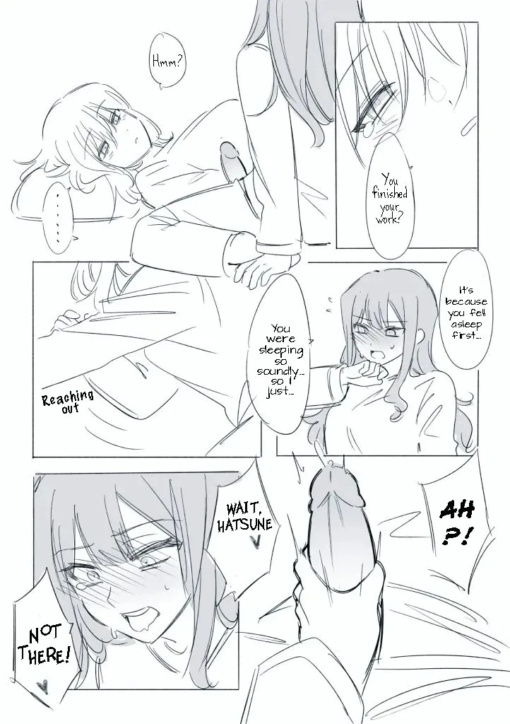 “Futa SakiHatsu Twitter Short” Chapter 7, page 1