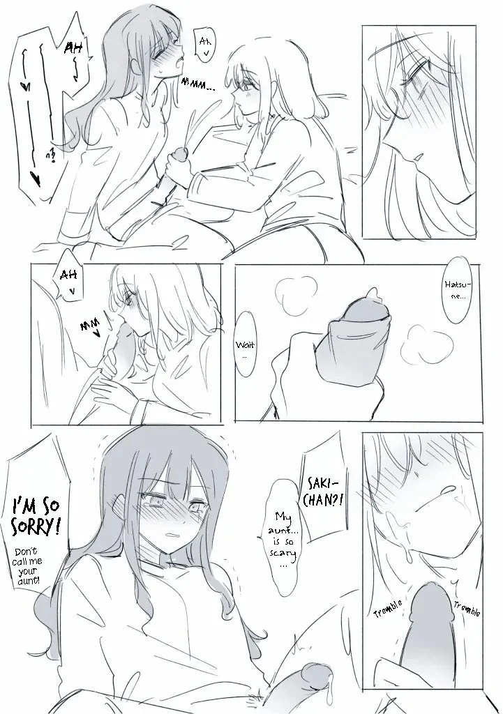 “Futa SakiHatsu Twitter Short” Chapter 8, page 1