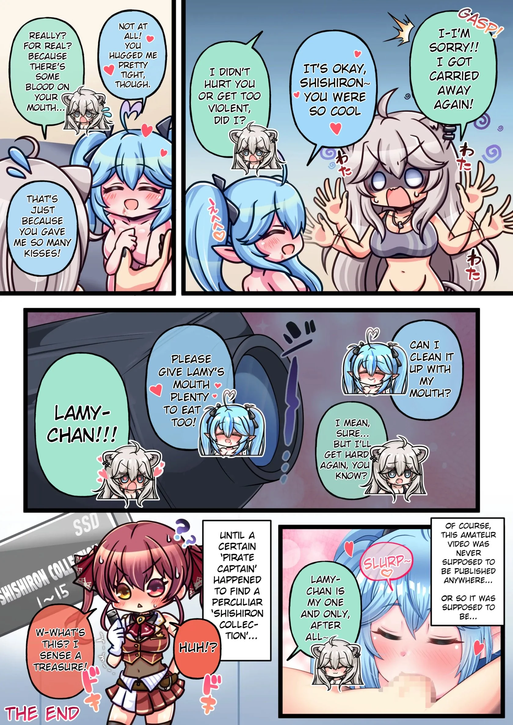 “Futashishi x Lamy ♥Amateur Edition ♥” Chapter 16, page 1