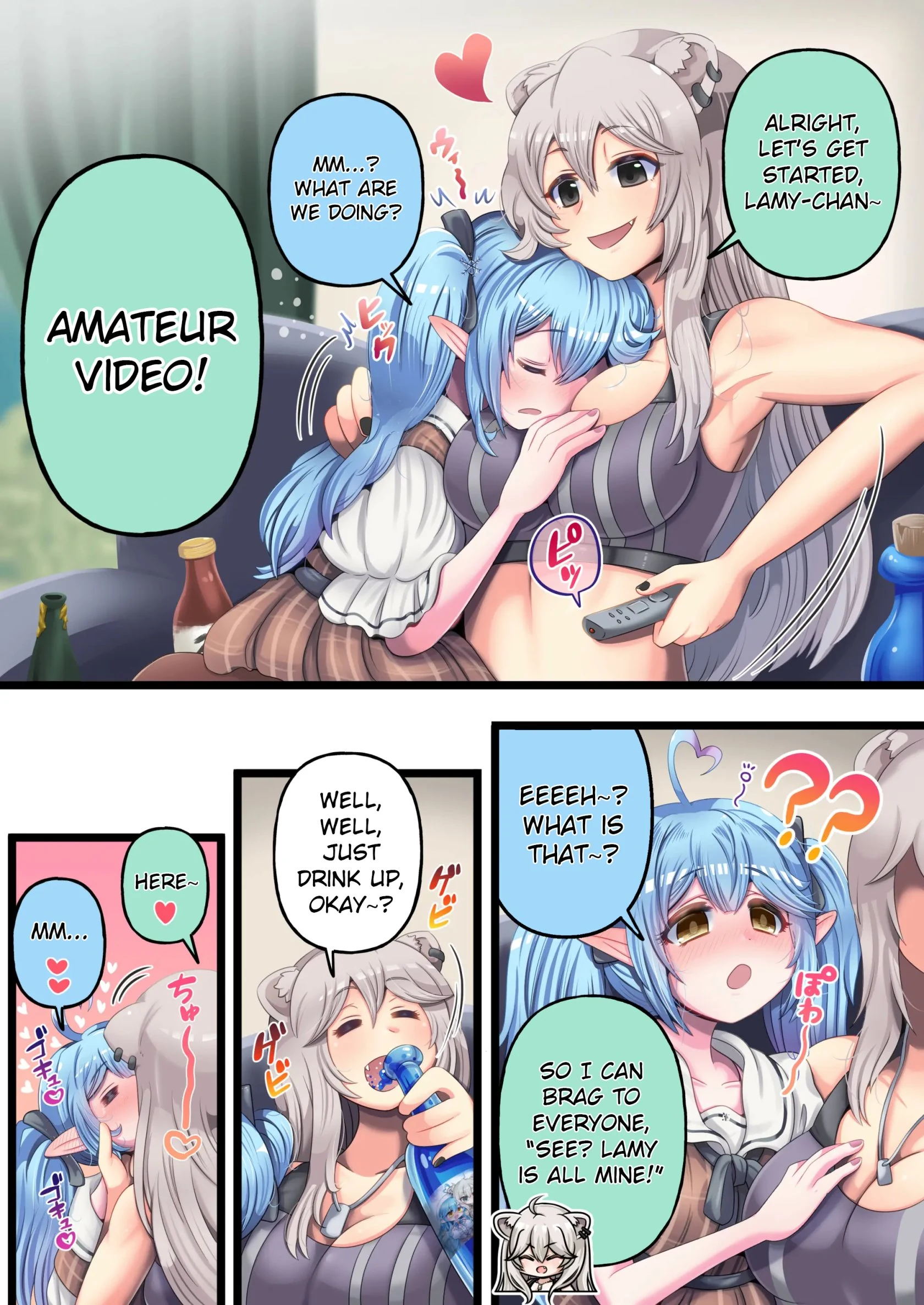 “Futashishi x Lamy ♥Amateur Edition ♥” Chapter 3, page 1