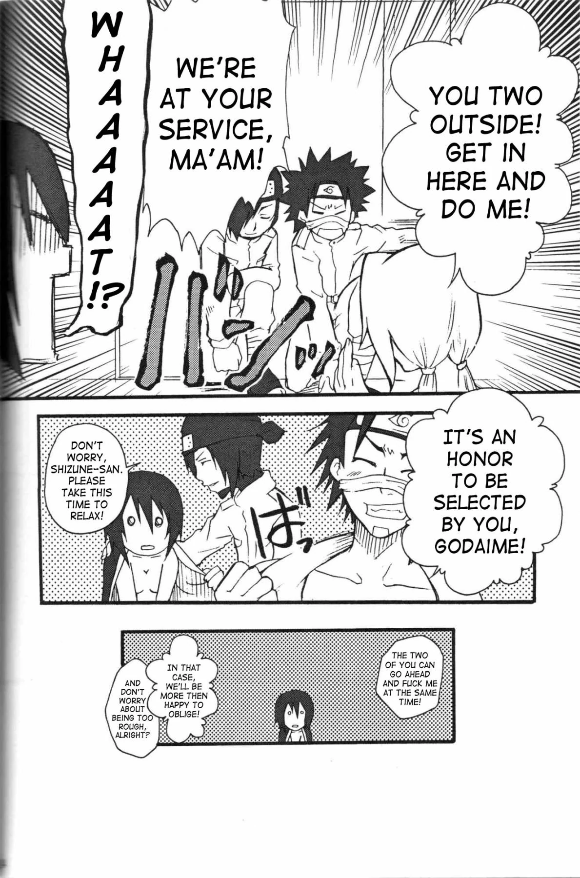 “Kunoichi Chivalry” Chapter 23, page 1