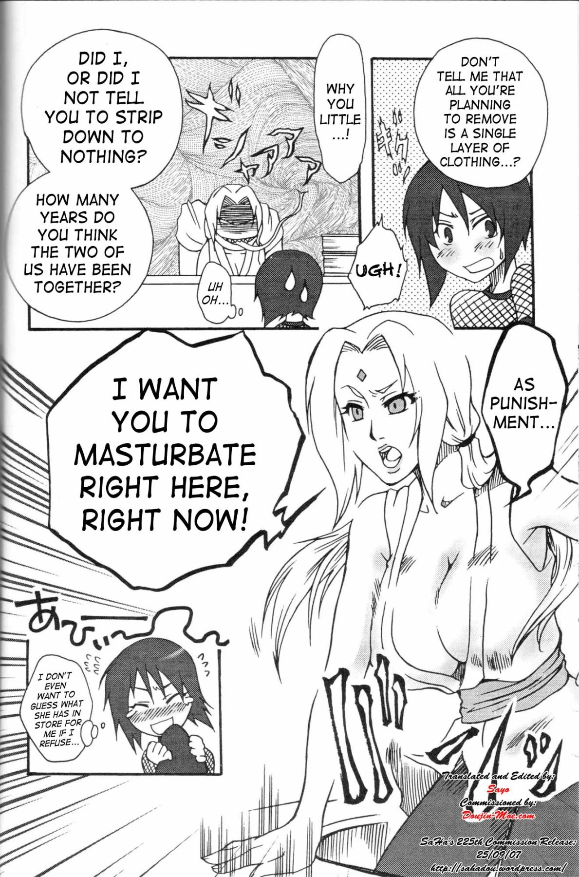 “Kunoichi Chivalry” Chapter 7, page 1