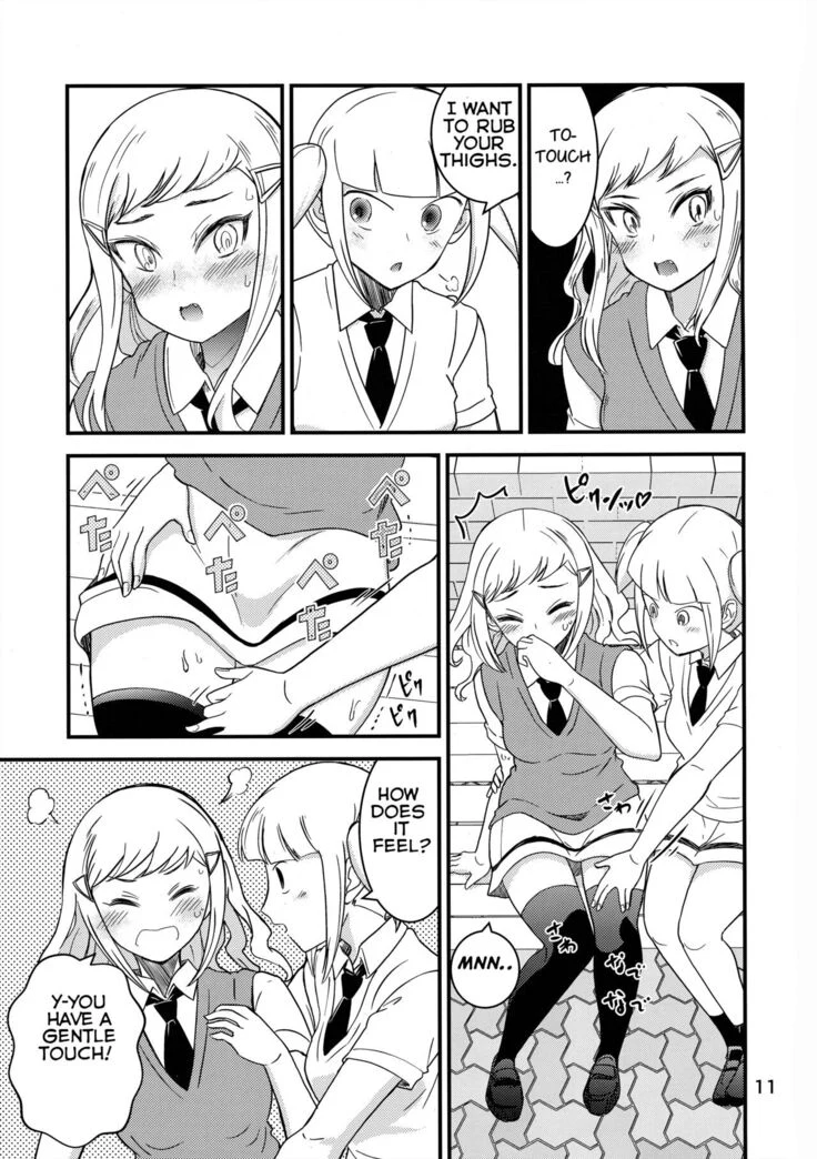 “Koharu Minami and Shiki Futaki's Yuri” Chapter 10, page 1