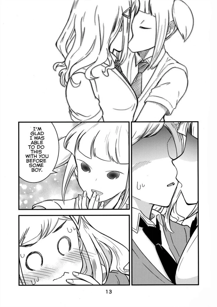 “Koharu Minami and Shiki Futaki's Yuri” Chapter 12, page 1