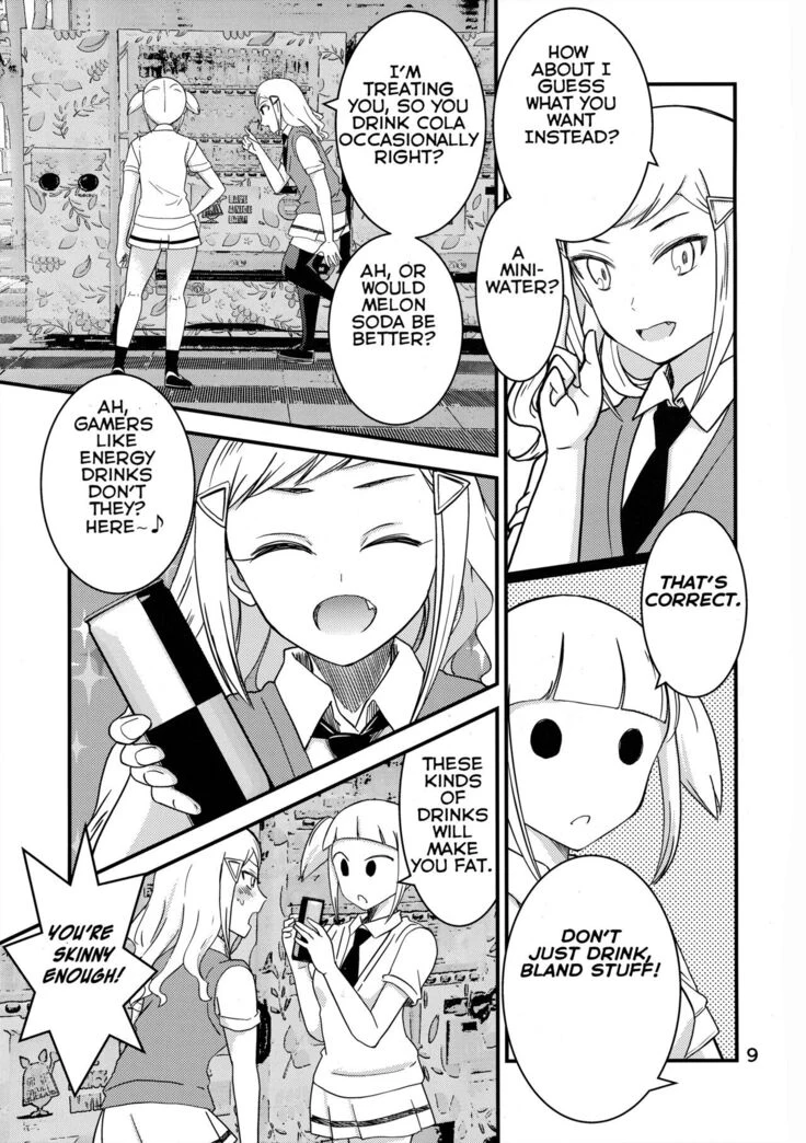 “Koharu Minami and Shiki Futaki's Yuri” Chapter 8, page 1