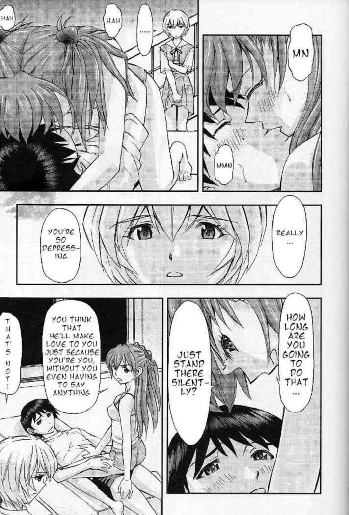 “My Shared Life with Asuka and Rei” Chapter 15, page 1