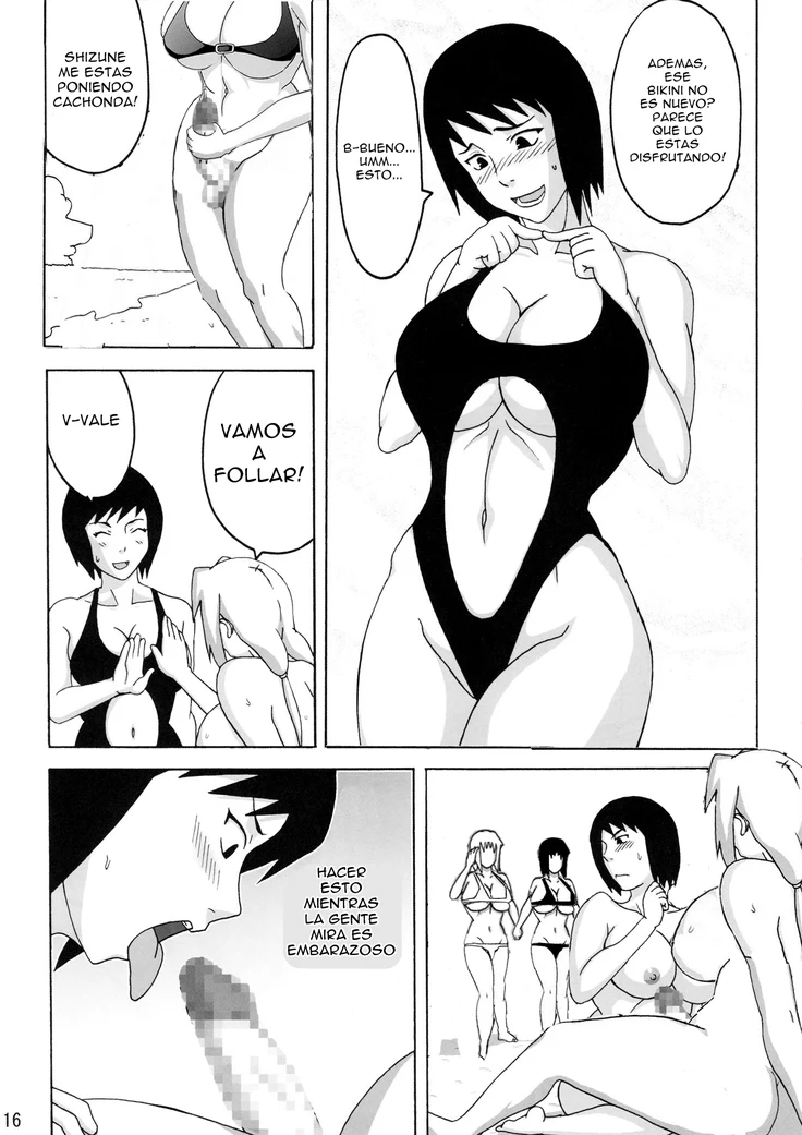 “Konoha Girls at the Beach” Chapter 5, page 1