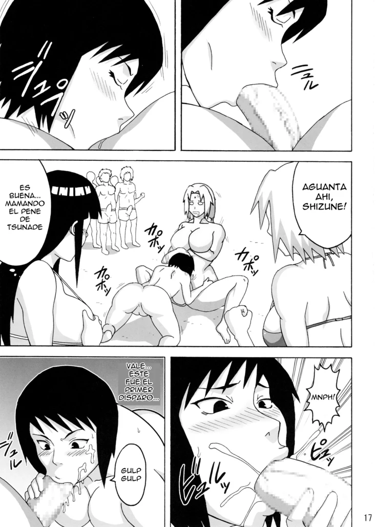 “Konoha Girls at the Beach” Chapter 6, page 1