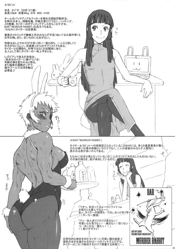 “Nippon Tiger and Rabbit” Chapter 3, page 1