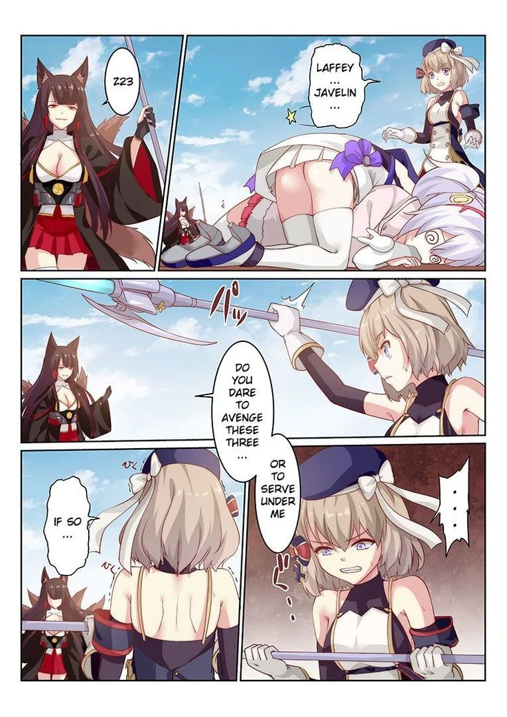 “Ayanami Forced to Best Match Before Barbecue” Chapter 7, page 1