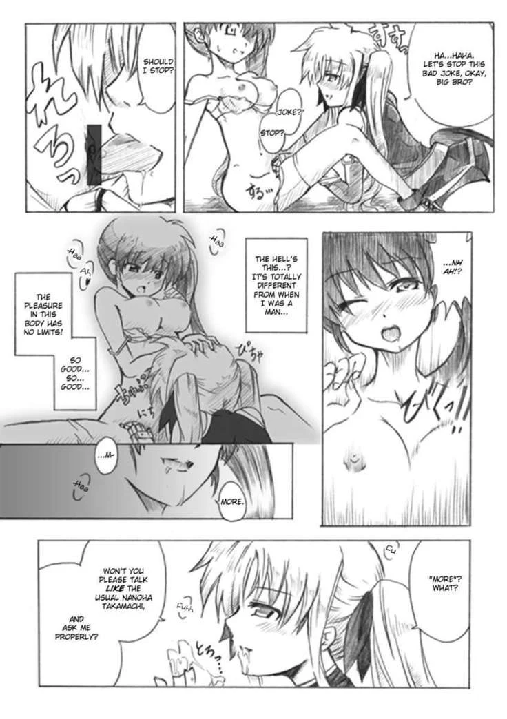 “Nanoha Fan Work Chaos Mobile Locker Part One” Chapter 12, page 1