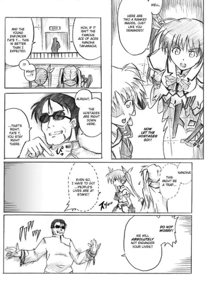 “Nanoha Fan Work Chaos Mobile Locker Part One” Chapter 3, page 1