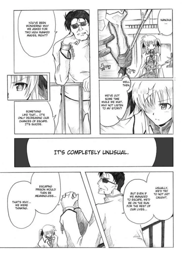 “Nanoha Fan Work Chaos Mobile Locker Part One” Chapter 4, page 1
