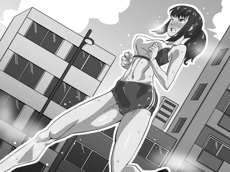 Sayaka Transforms into a Futanari Mare