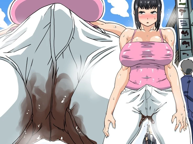 “Sayaka Transforms into a Futanari Mare” Chapter 38, page 1