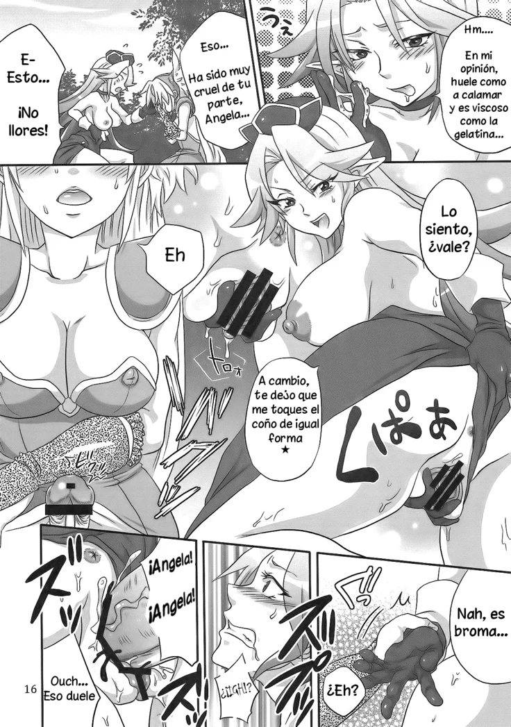 “Rock-Hard Amazoness Ecstasy” Chapter 15, page 1