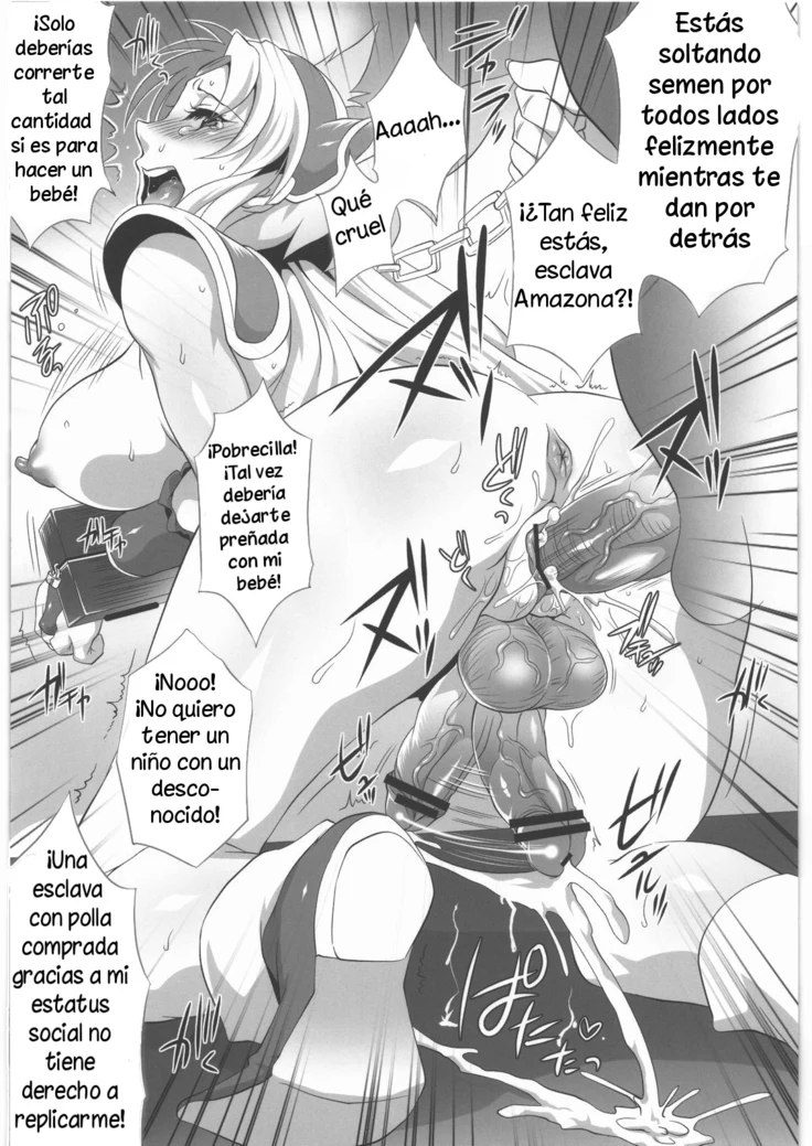 “Rock-Hard Amazoness Ecstasy” Chapter 33, page 1