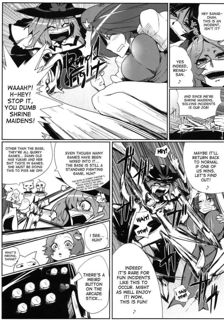 “Touhou Girls Intense Orgy” Chapter 10, page 1