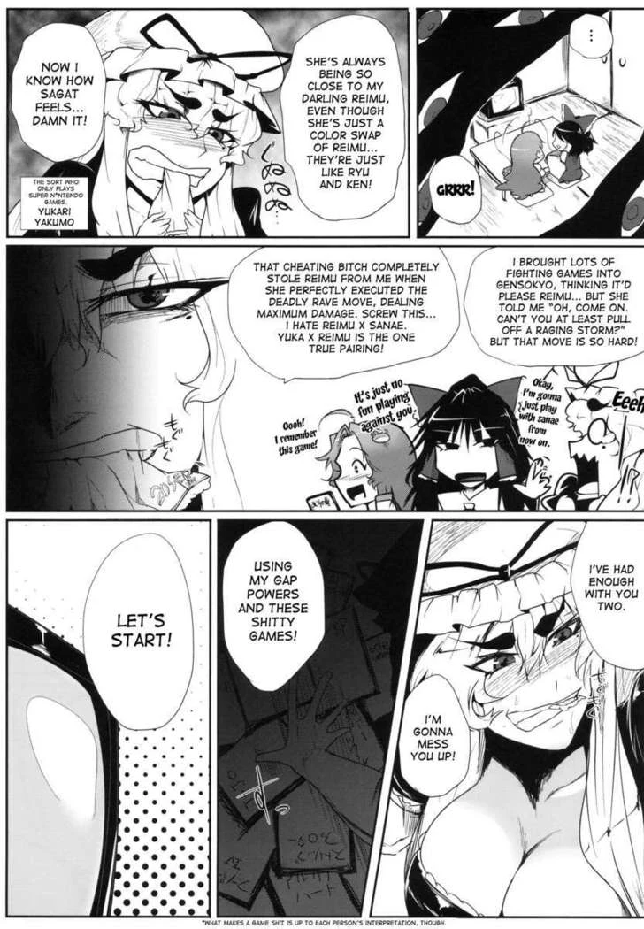 “Touhou Girls Intense Orgy” Chapter 6, page 1