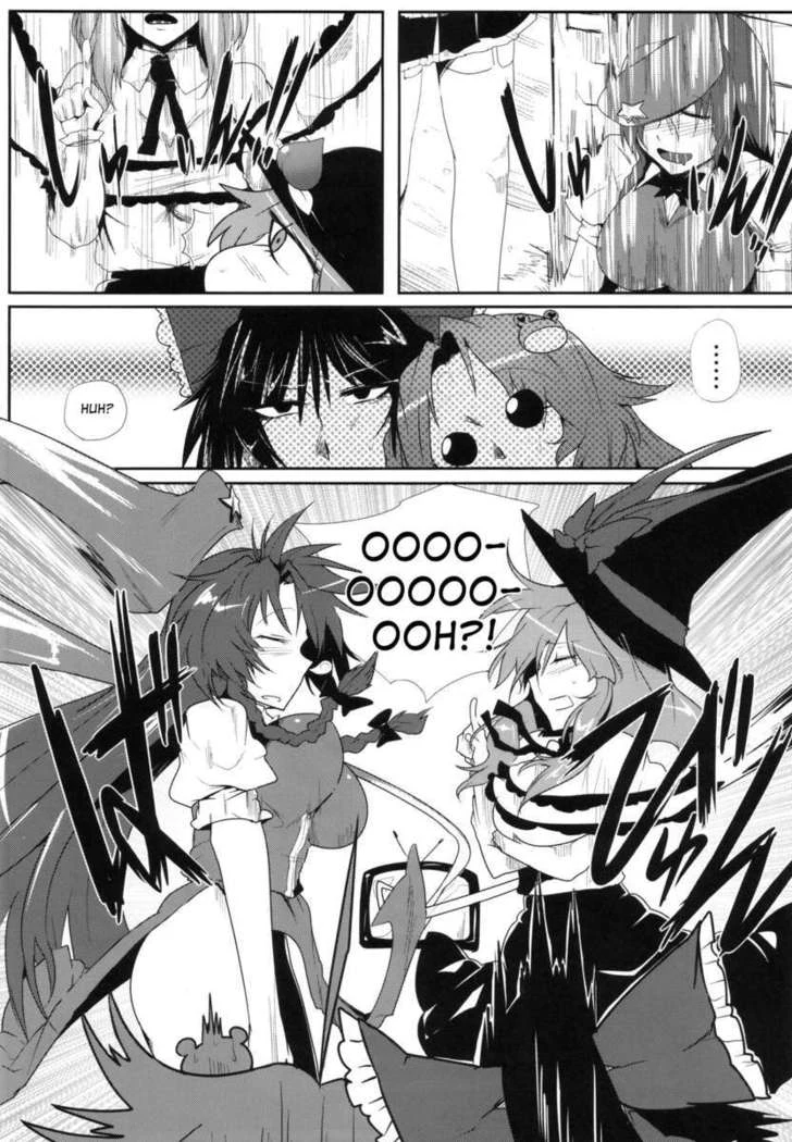 “Touhou Girls Intense Orgy” Chapter 8, page 1
