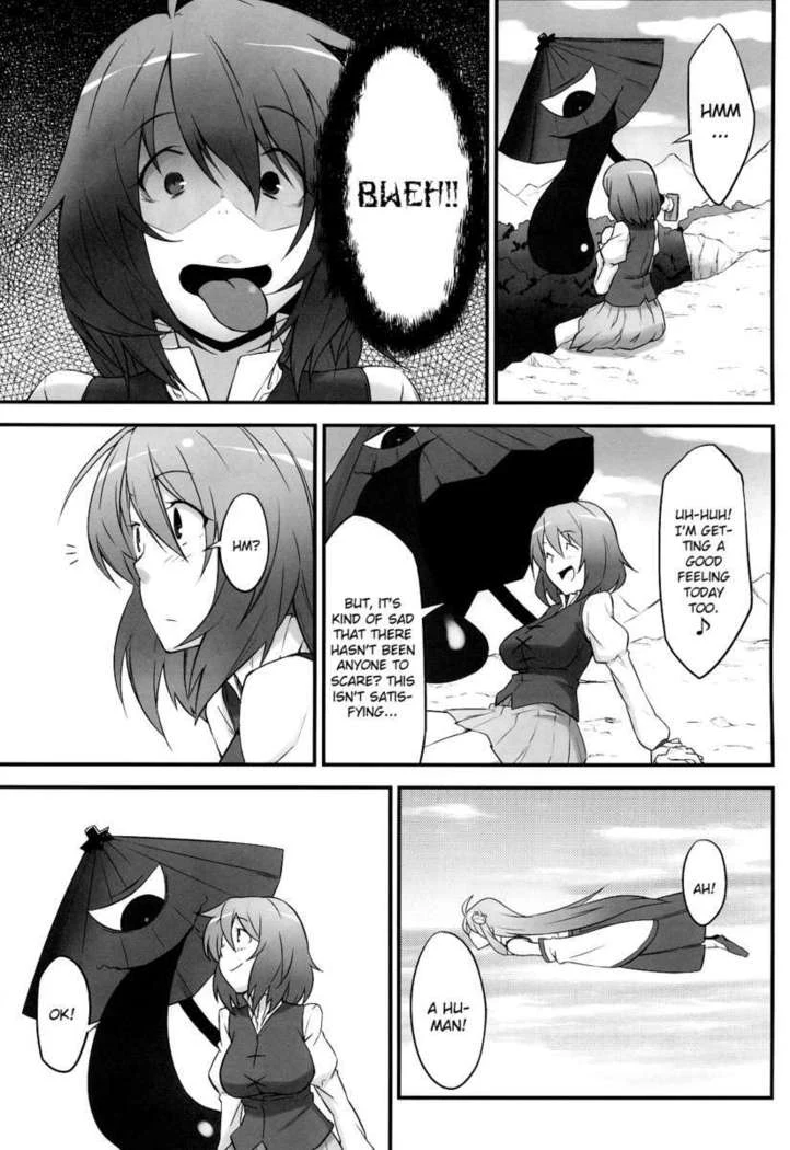“Umbrella Ghost and Miko” Chapter 3, page 1