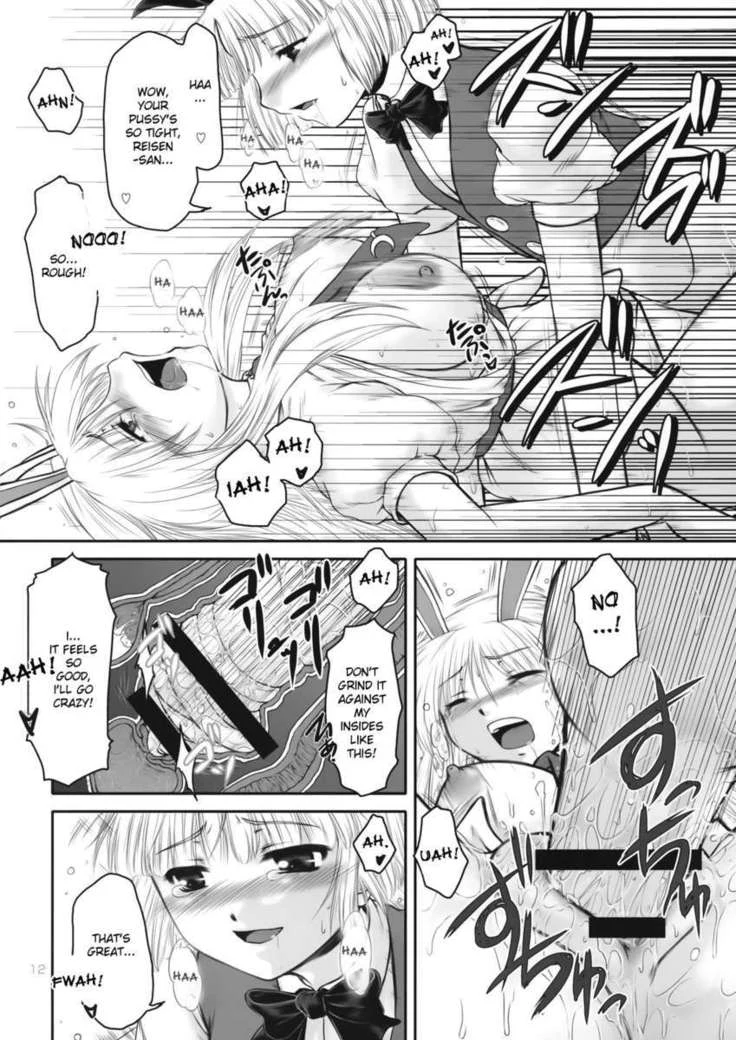 “Immoral Bunnygirl Play with Reisen and Youmu” Chapter 11, page 1