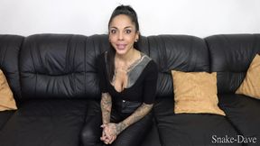 Porn casting with Lady Fina