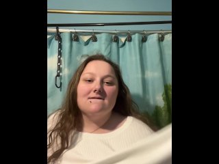 BBW slut strips