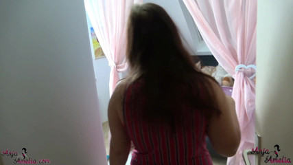 busty German babe filled with cum as a bad weather activity